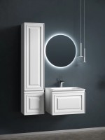 Тумба подвесная SANCOS Very 590х445х406, c одним ящиком оснащенным доводчиками, Bianco , арт.VR60W