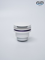 Донный клапан Gid универсальный G-60W 76606K белый 7x7x10