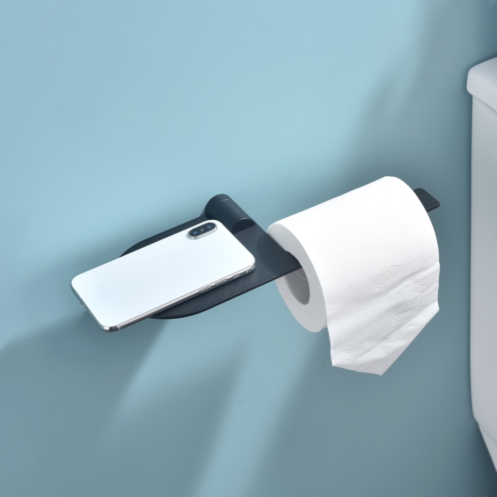 Бумагодержатель с полочкой для телефона Raglo R300.03.06