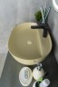 Раковина Gid Sr1346 53343 накладная светло-коричневая матовая 61x41x14