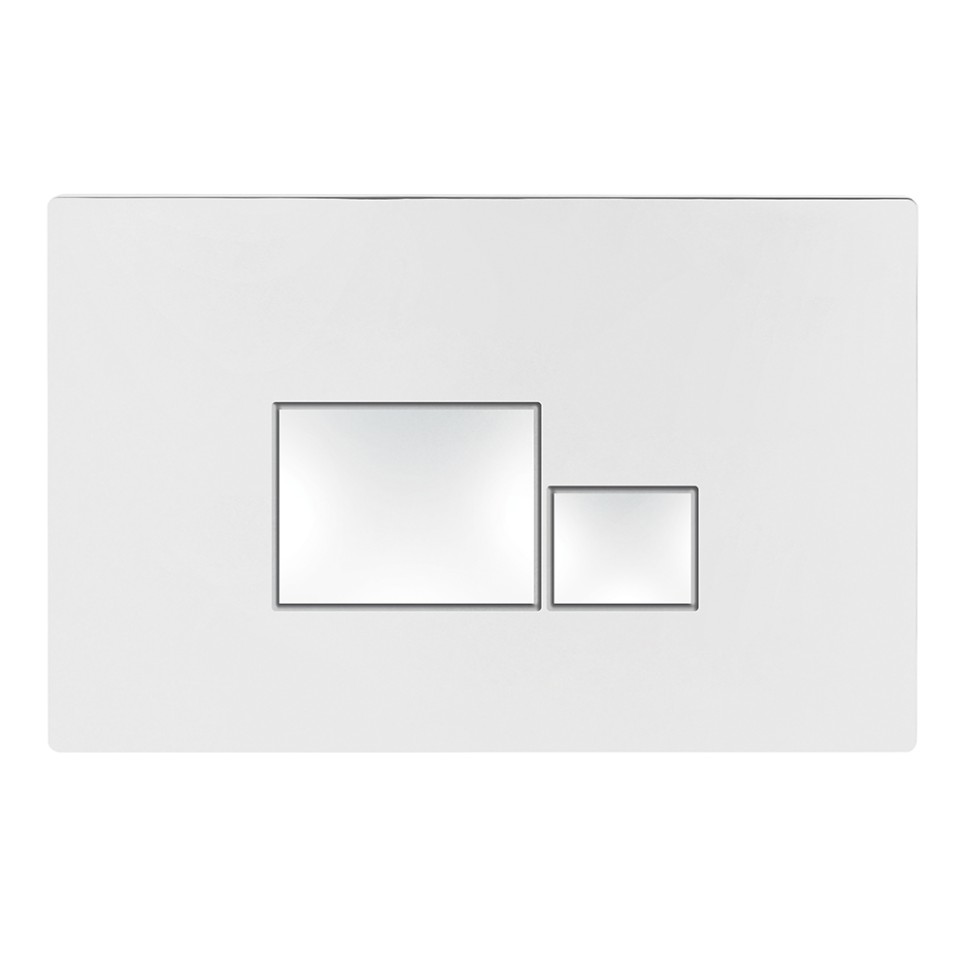 Кнопка смыва BelBagno BB072BL, белая глянцевая