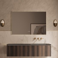 База под раковину Vincea  Luxe 1400 подвесная, 2 выкатных ящика soft close, натуральный орех