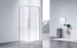 Душевой уголок Slim-N VSS-4SN9010CL, 1000*900, хром, стекло прозрачное