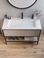 Раковина для ванной Uperwood Modul 97 см, с декоративной накладкой