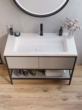 Раковина для ванной Uperwood Modul 97 см, с декоративной накладкой