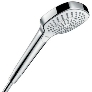 Ручной душ Hansgrohe Croma Select 11 см, цвет: белый/хром Е Мulti 26810400