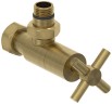 Вентиль угловой крест (G 1/2" НР х G 3/4" НГ)