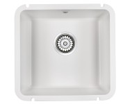 Мойка UNTER, IT-GRANIT, PM204543-WH, белый, 455х435, подст. мон. Paulmark