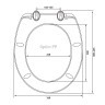 Сиденье для унитаза BERGES Unit PP