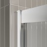 Душевой уголок BelBagno LUCE-AH-22-120/105-C-Cr