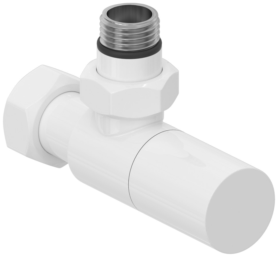 Вентиль угловой цилиндр (G 1/2" НР х G 3/4" НГ)