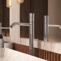 Смеситель для раковины Аура (Aura) VBF-6AU2CH, хром