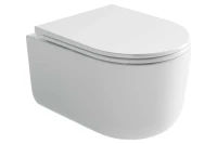 Подвесной унитаз Ulma безободковый, смыв торнадо CN4006T