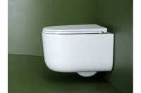 Подвесной унитаз Ulma безободковый, смыв торнадо CN4006T