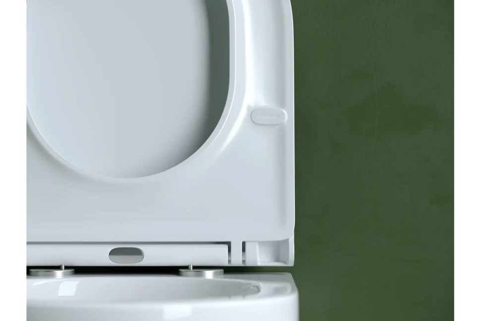 Подвесной унитаз Ulma безободковый, смыв торнадо CN4006T