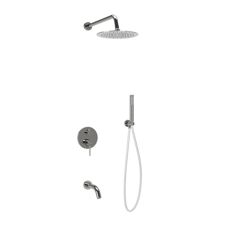 Душевой комплект SANCOS Select встраиваемый для ванны/душа, цвет хром, арт. SC3004CH