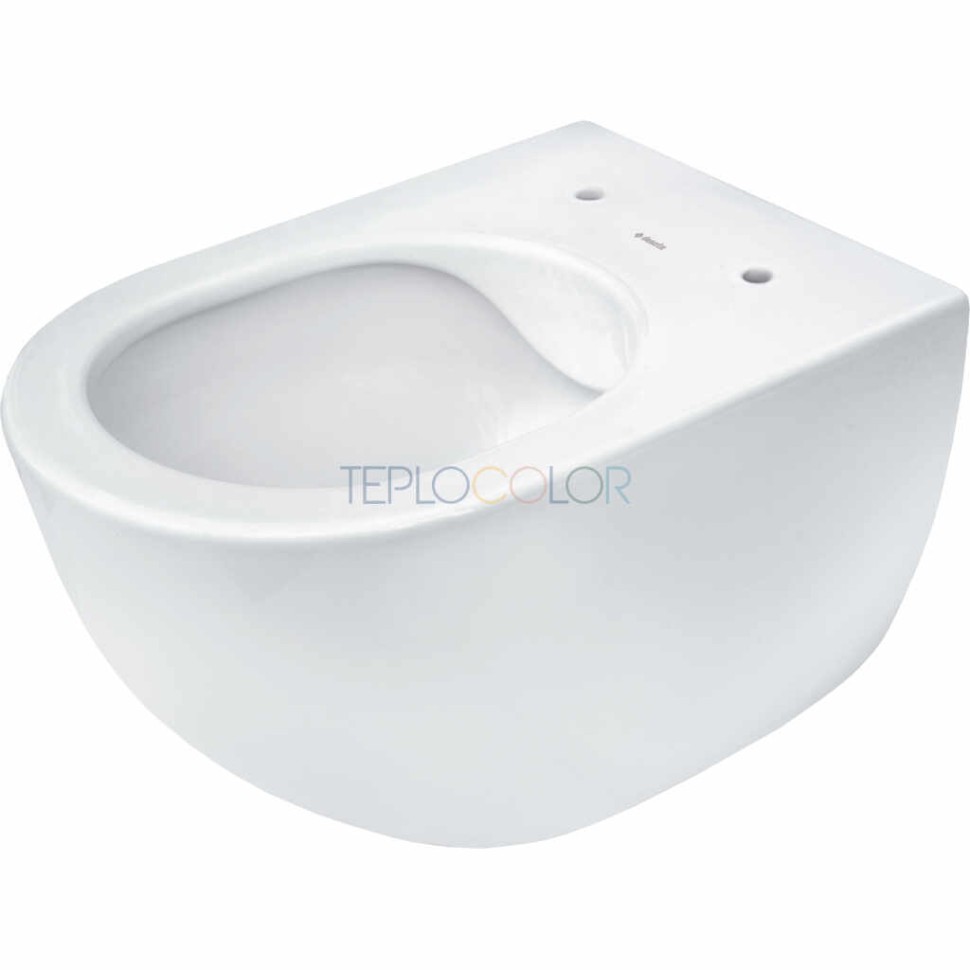 Унитаз, подвесной, безободковый