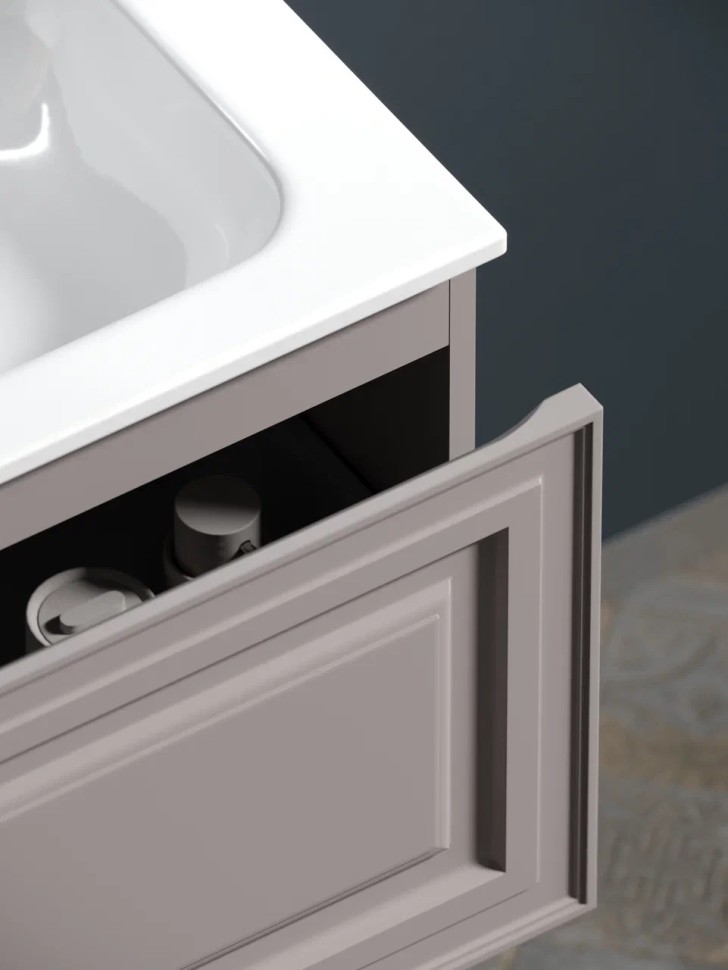 Тумба подвесная SANCOS Very 590х445х406, c одним ящиком оснащенным доводчиками, Doha Soft , арт.VR60SM