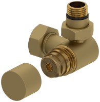 Вентиль 3D правый под шестигранник (G 1/2" НР х G 3/4" НГ)