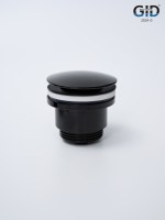 Донный клапан Gid универсальный G-58BL 76604K черный глянцевый 7.5x7x3.5