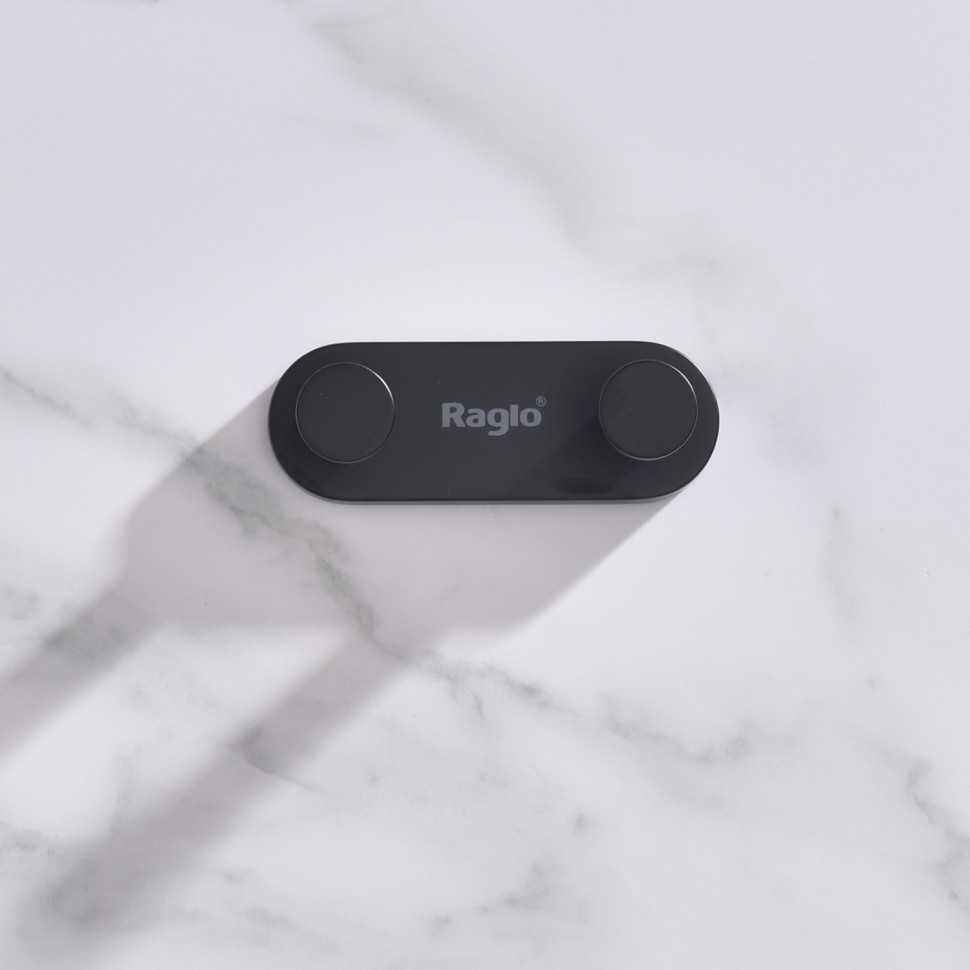 Крючок двойной Raglo черный