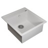 Кухонная мойка кварцевая Uperwood Quartz Premium UPD-07-01, прямоугольная, белая