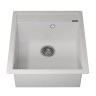 Кухонная мойка кварцевая Uperwood Quartz Premium UPD-07-01, прямоугольная, белая