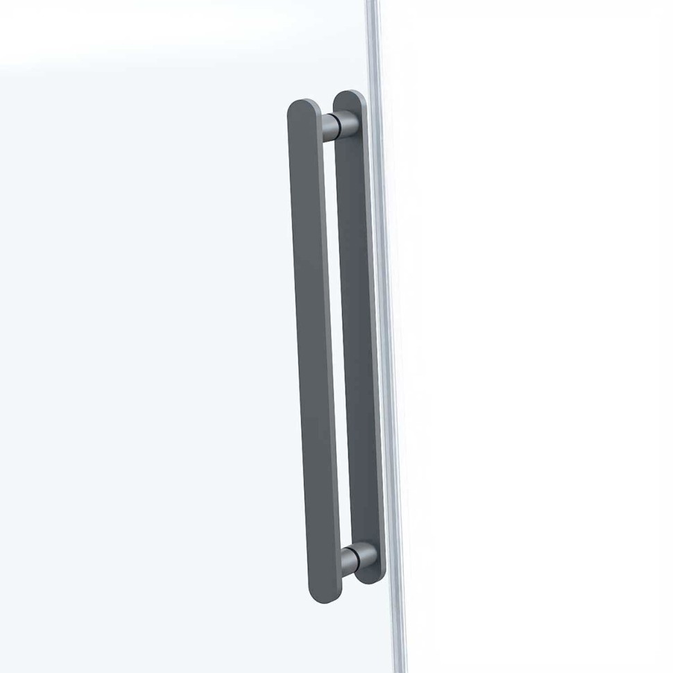 Душевой уголок Como Soft VSR-1CS1013CLGM, 1300*1000, вороненая сталь, стекло прозрачное