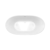 Ванна акриловая Vincea VBT-405-1600, 1600*780*580, цвет белый, щелевой перелив