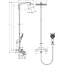 Душевая система Hansgrohe Raindance Select хром (27113000)