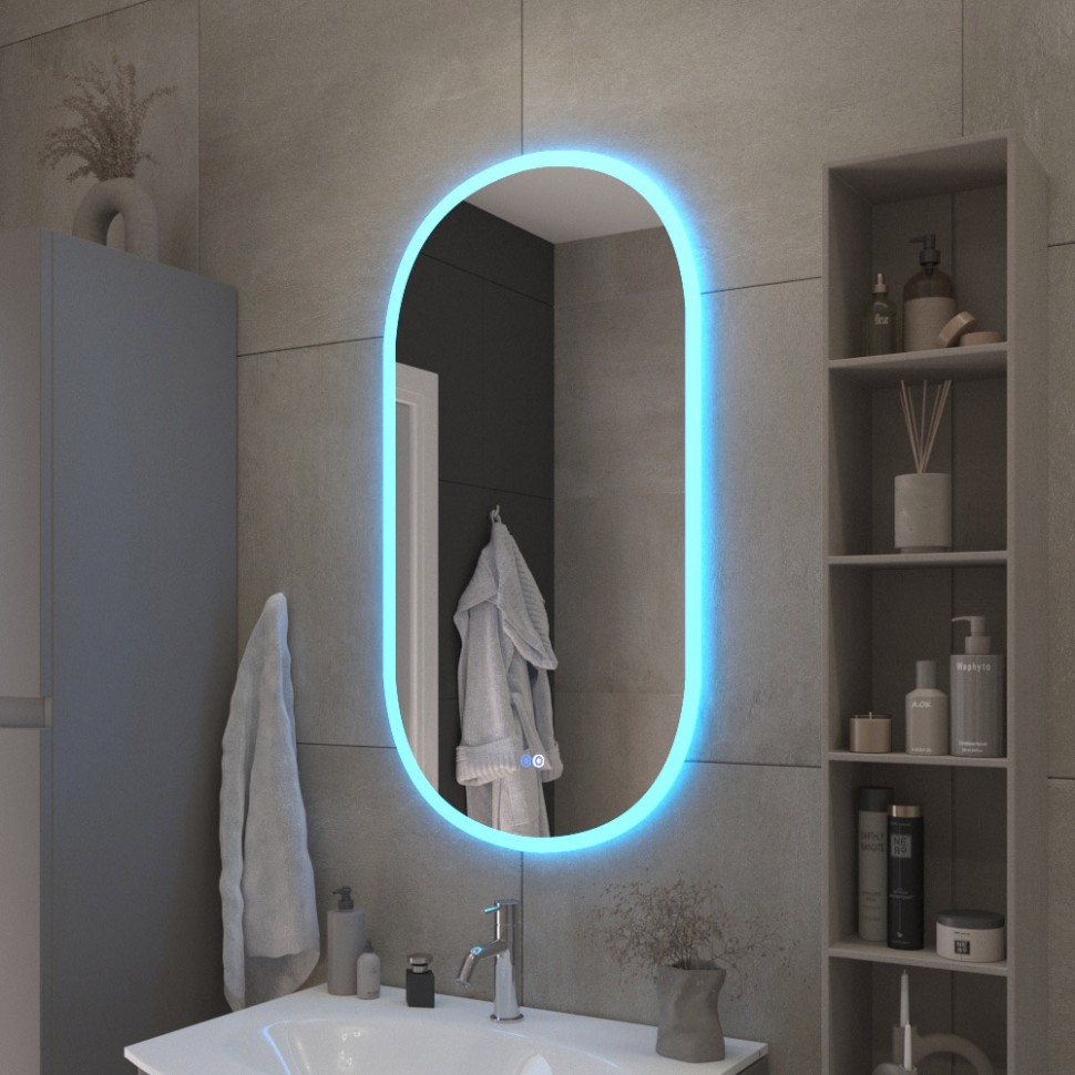 Зеркало с функцией памяти CEZARES CZR-SPC-ELS-500-950-RGB-TCH