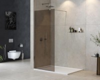 Душевая перегородка CEZARES LIBERTA-L-1-100-120-BR-Cr