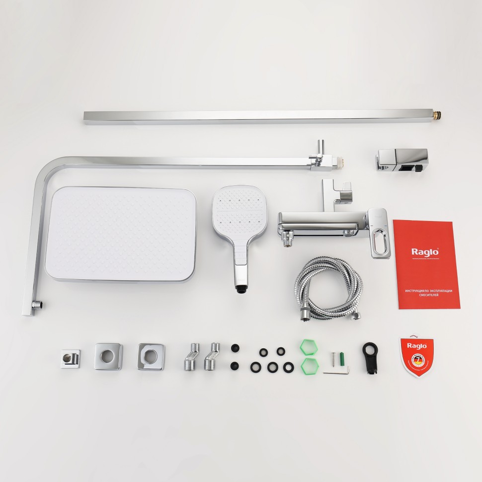 Душевая система Raglo для ванны и душа R51.24 Хром