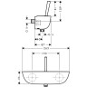 Смеситель для душа Hansgrohe PuraVida хром (15672000)