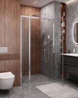 Душевая дверь CEZARES MOLVENO-BA-11-80+20-C-Cr-IV