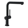 Смеситель для кухни Hansgrohe Talis M54, 1jet 72840670, черный матовый