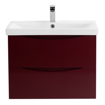 База под раковину подвесная BelBagno MARINO-CER-700-2C-SO-BRDL-P Bordo Lucido
