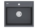 Мойка STEPIA 60, IT-GRANIT, PM115951-AN, антрацит, 590х510, Paulmark