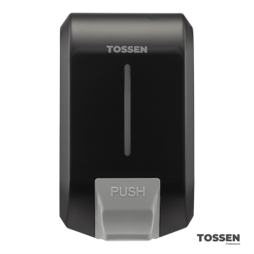 TOSSEN MN-7226 PB - механический дозатор жидкого мыла (коллекция «Матовый чёрный»)