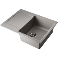 Кухонная мойка Omoikiri Sakaime 68-GR Tetogranit/leningrad grey