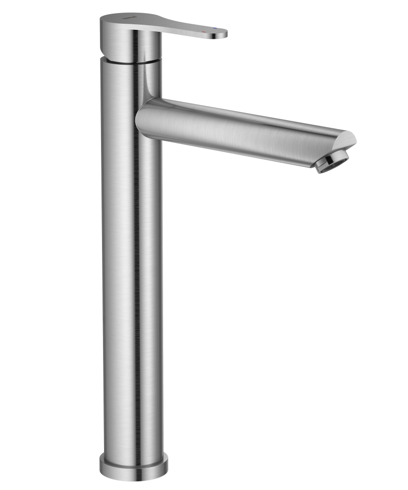 Смеситель Splenka высокий для умывальника S223.15.05 Сатин