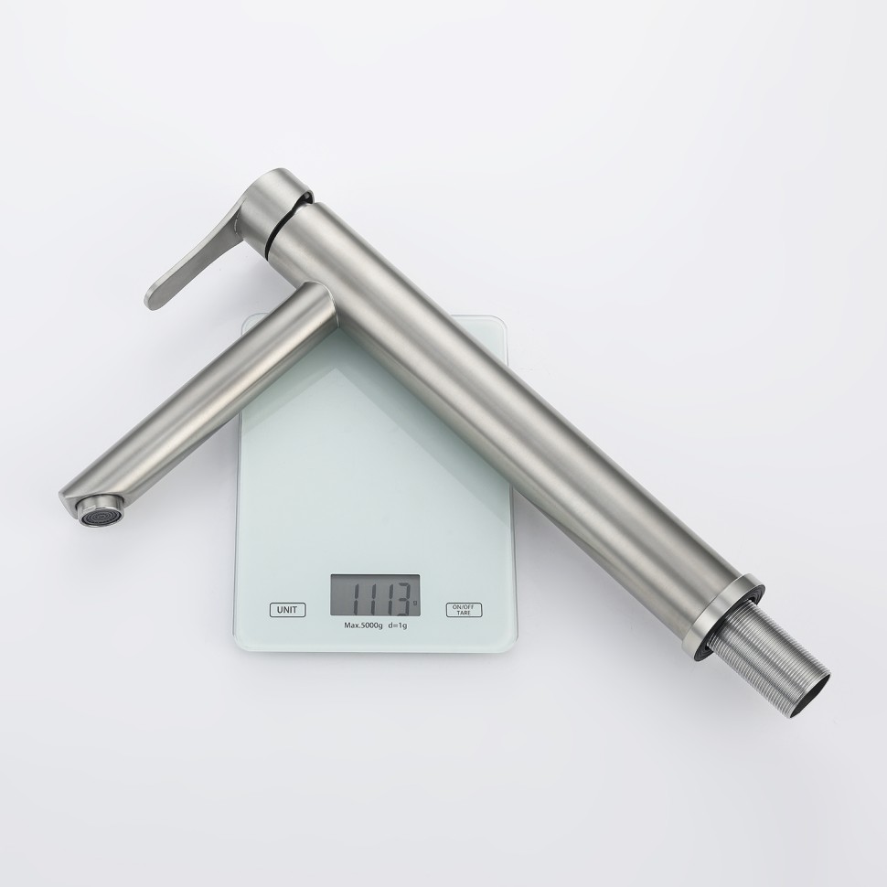 Смеситель Splenka высокий для умывальника S223.15.05 Сатин