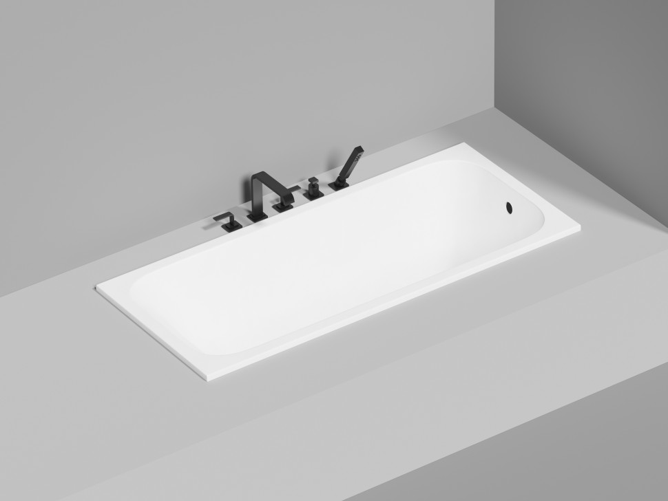 Ванна встраиваемая ORLANDA 160x70 S-Stone Матовое