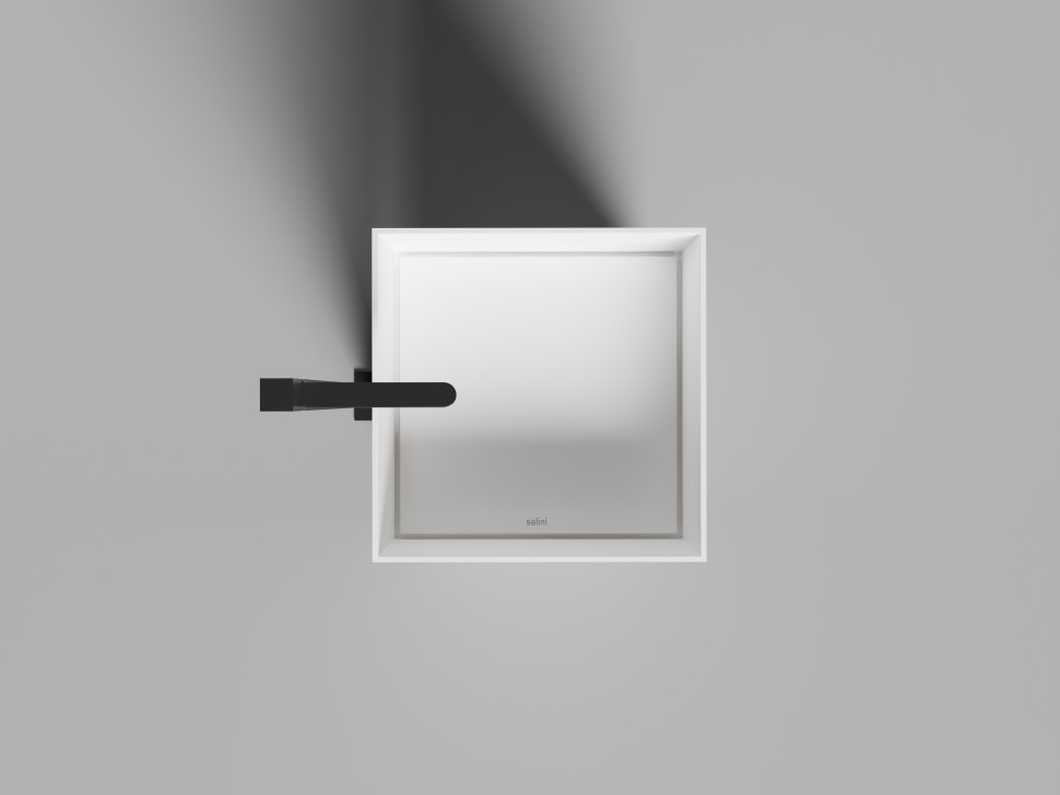 Раковина напольная ARMONIA SQUARE 01 450х450х900 S-Sense Глянцевое