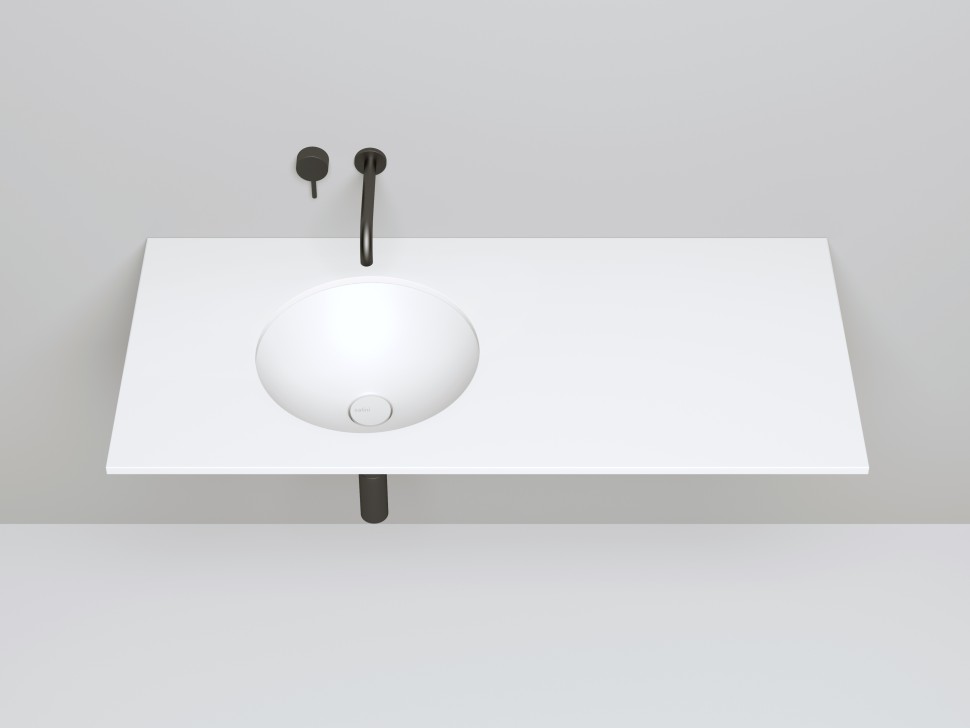 Раковина встраиваемая MAREA 05 420х420х138 S-Stone Матовое