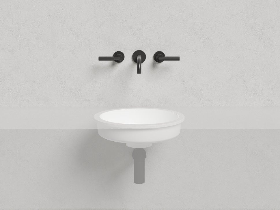 Раковина встраиваемая MAREA 05 420х420х138 S-Stone Матовое