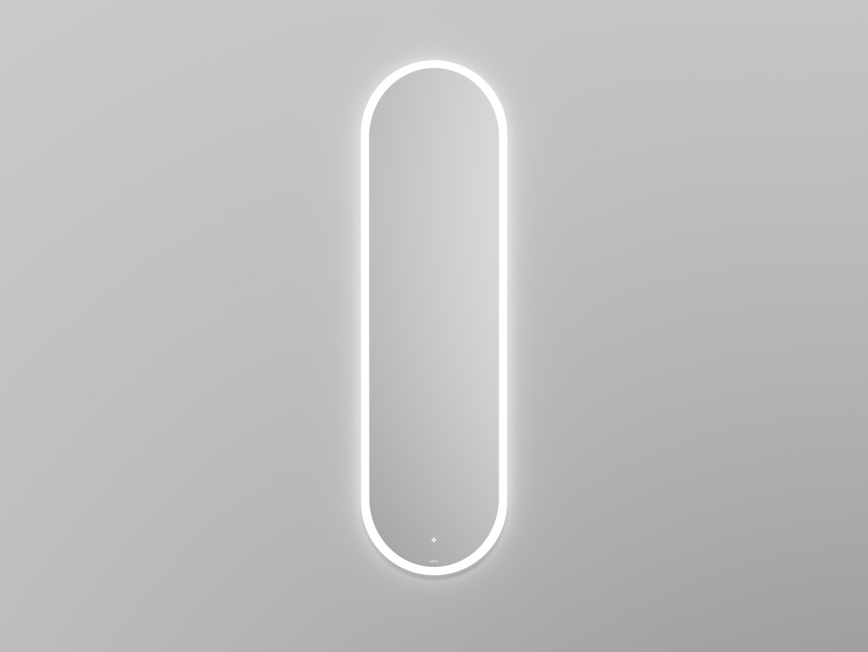 Зеркало для ванной ARMONIA овальное двойной LED подсветкой 450*1585*25 mm Salini 27MA.02.450.1585