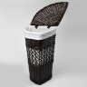 Зальм (Salm) WB-270-M Плетеная корзина для белья с крышкой