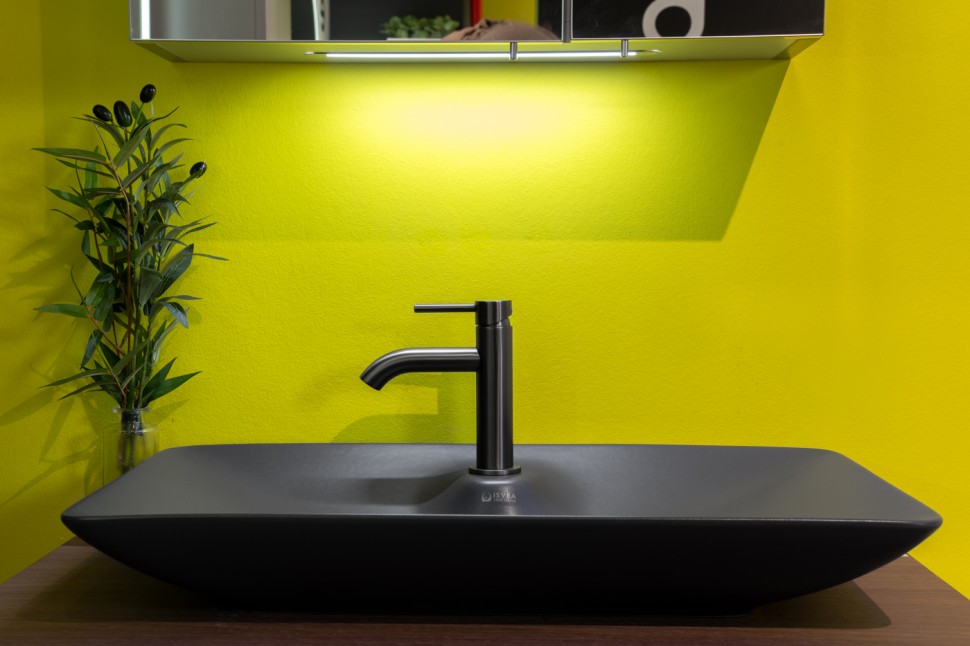 Смеситель ABBER Wasser Kreis AF8110NG для раковины, никель