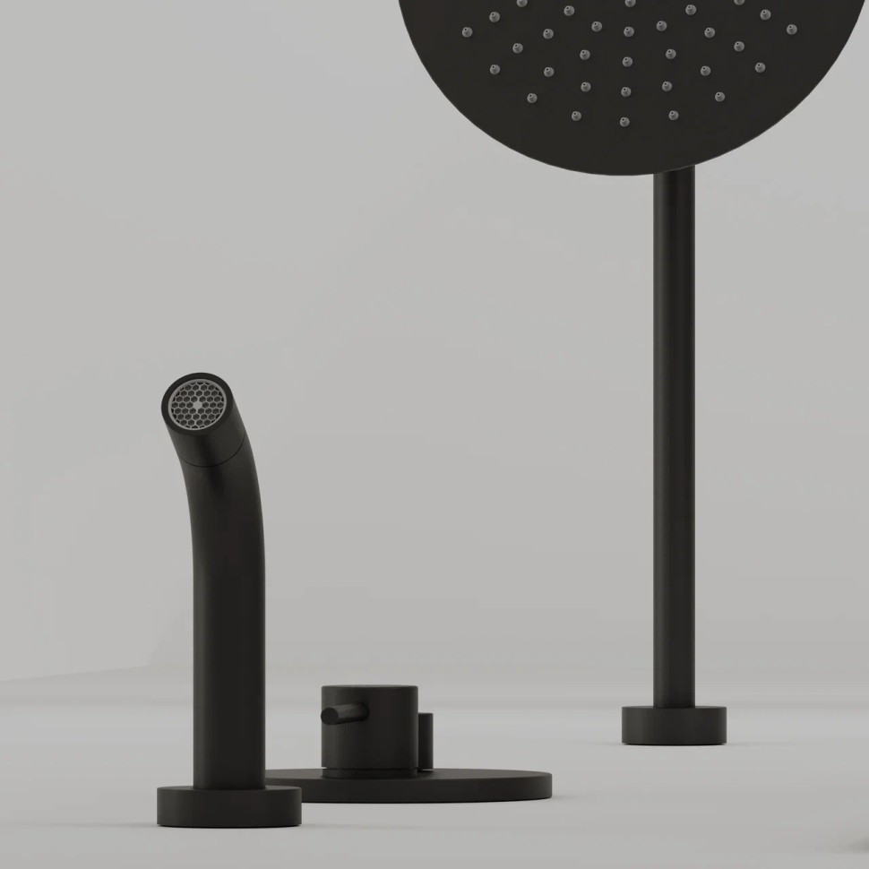 Душевой комплект SANCOS Select встраиваемый для душа, цвет черный матовый, арт. SC3004MB